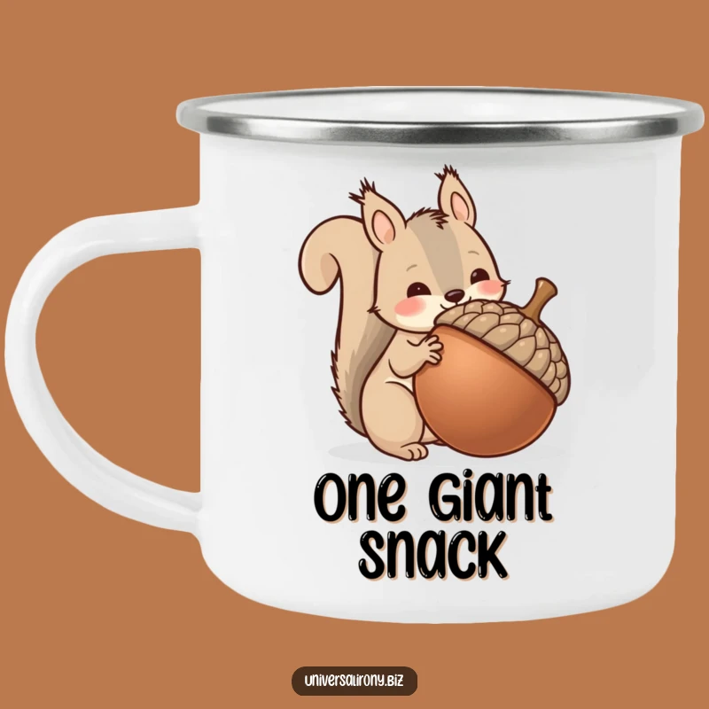 Adventure Kawaii Squirrel Acorn Funny Camping Mug - Outdoor Hoard Gift