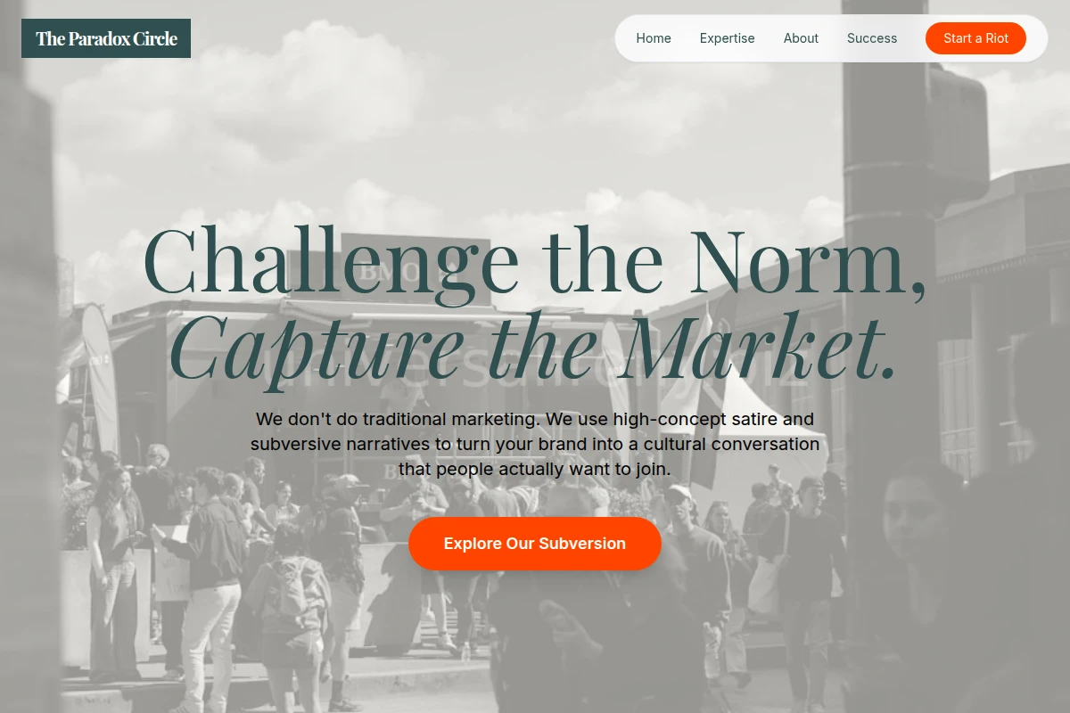 Satire Brand Activation