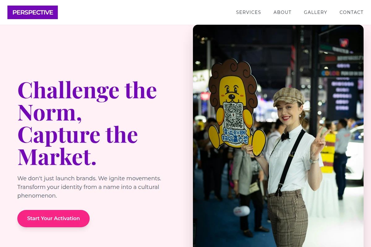 Perspective Brand Activation