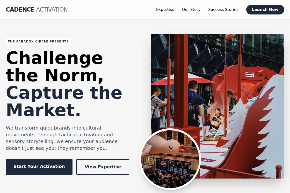 Cadence Brand Activation
