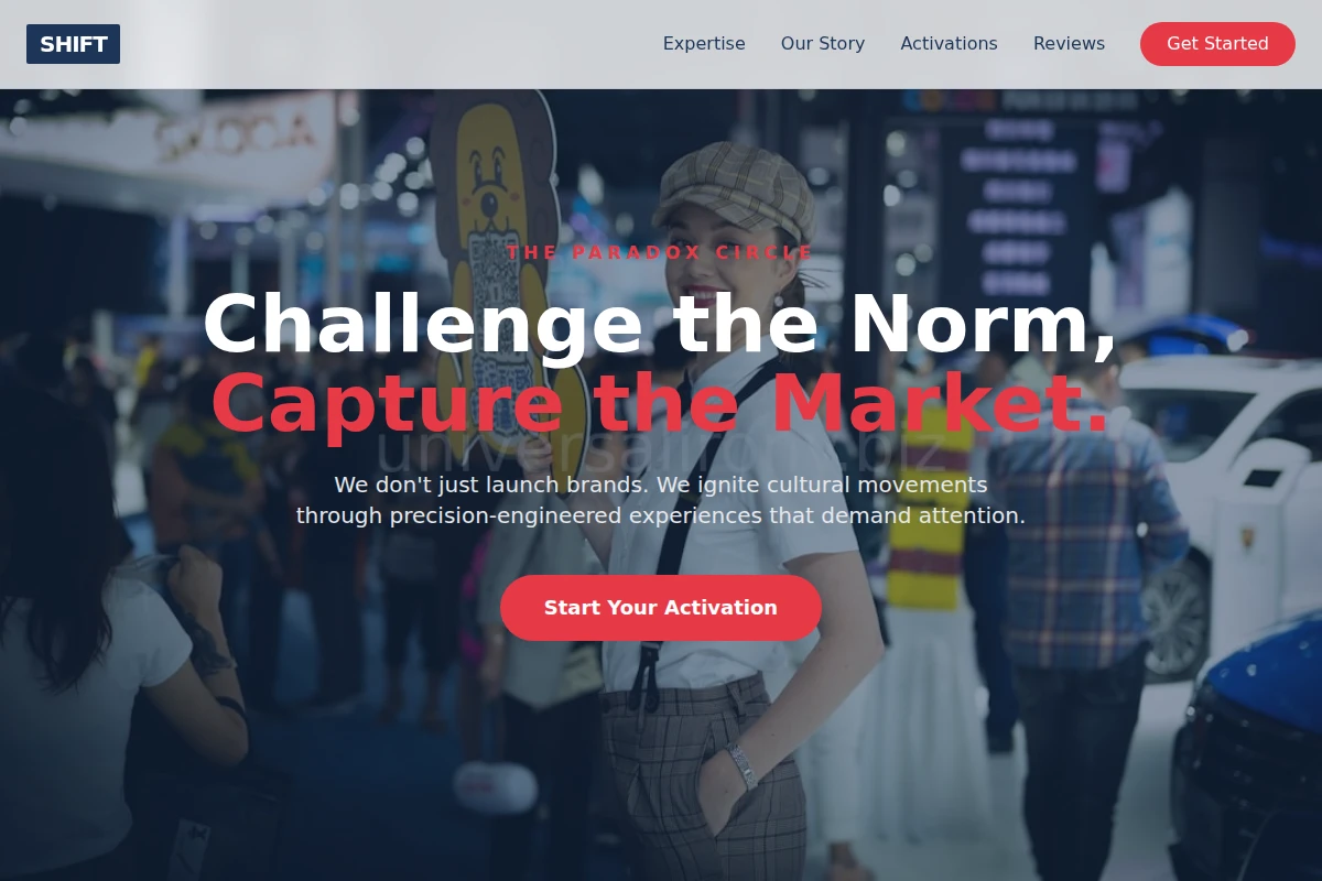 Shift Brand Activation
