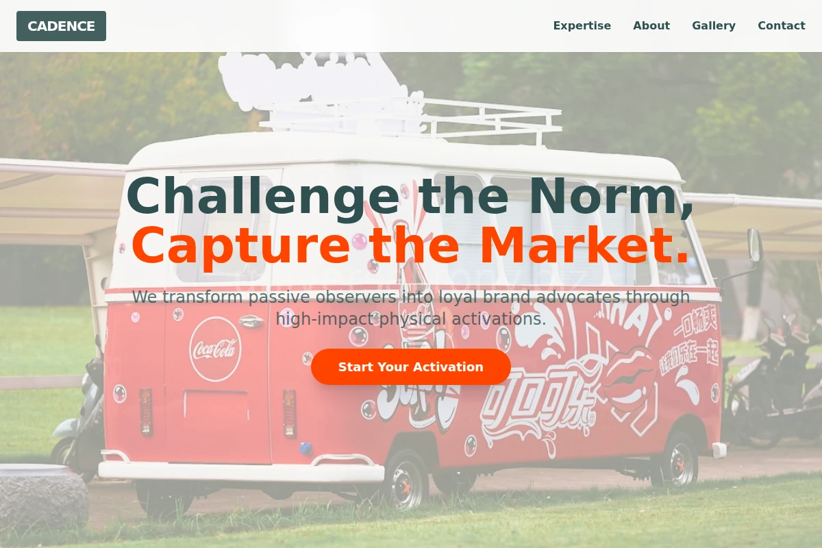 Cadence Brand Activation