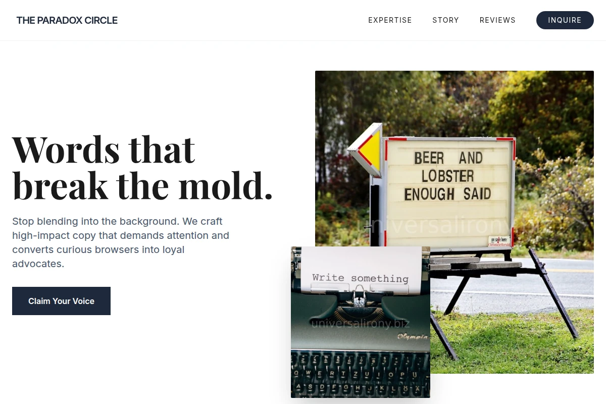Contrast Copywriting
