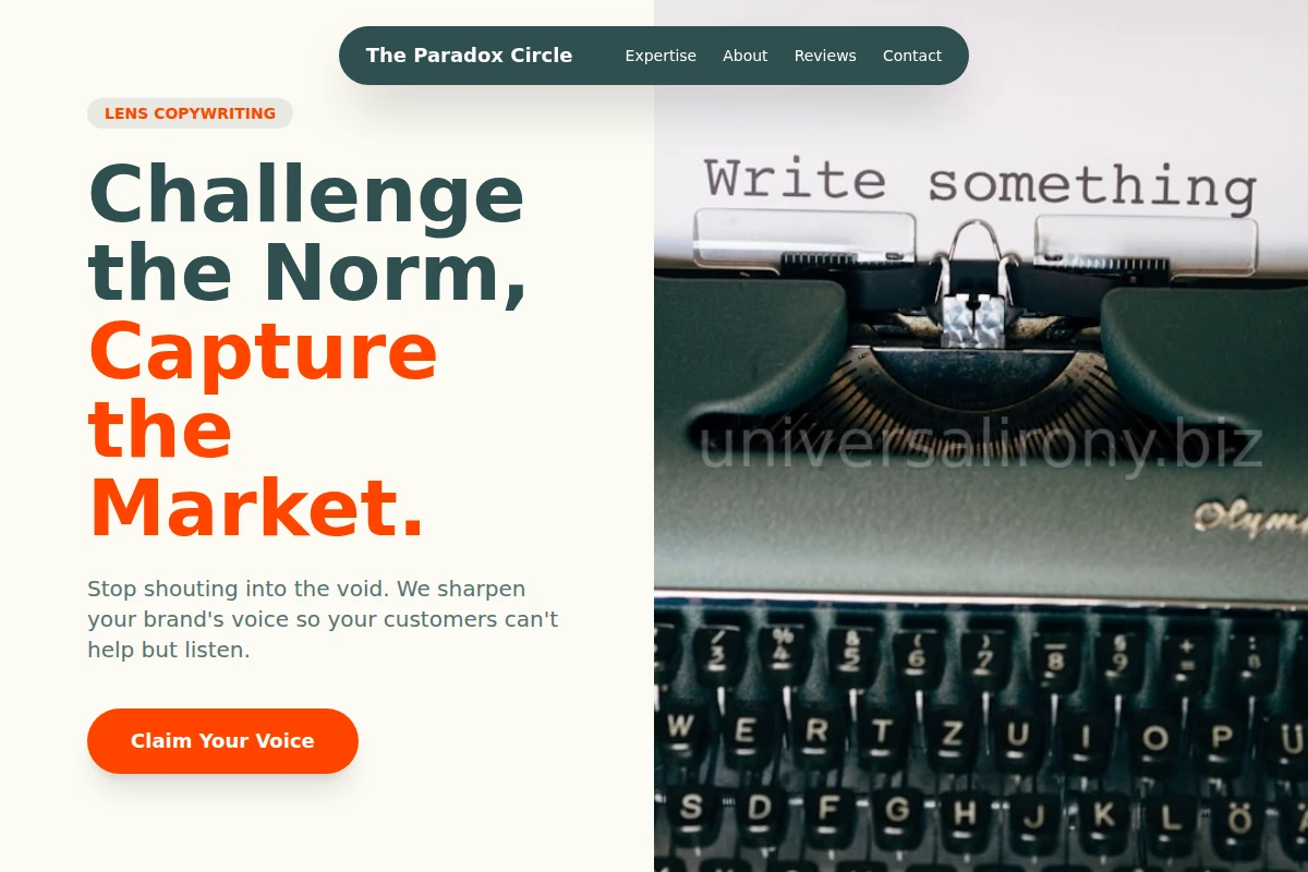 Lens Copywriting