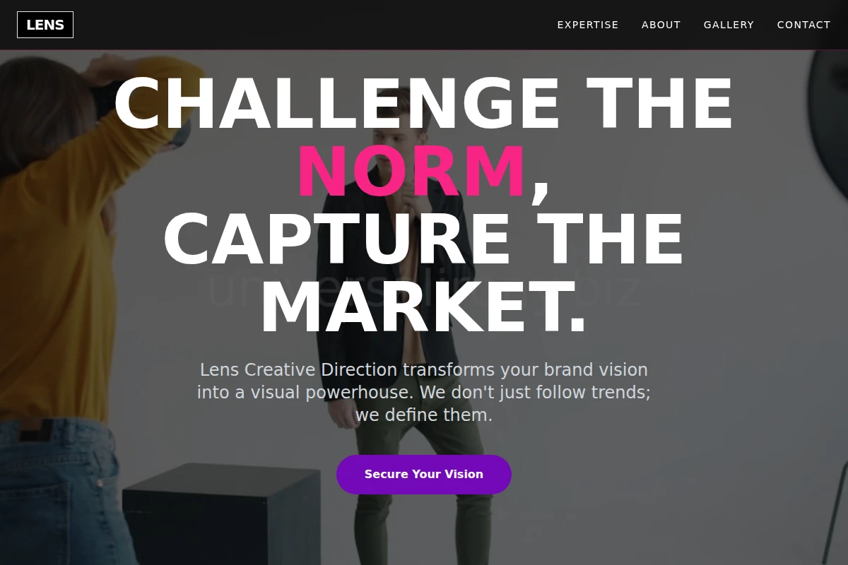 Lens Creative Direction