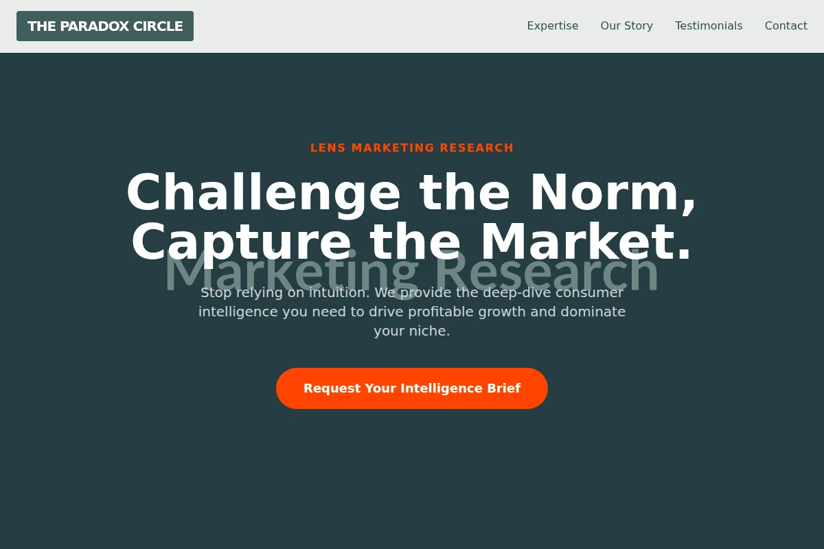 Lens Marketing Research