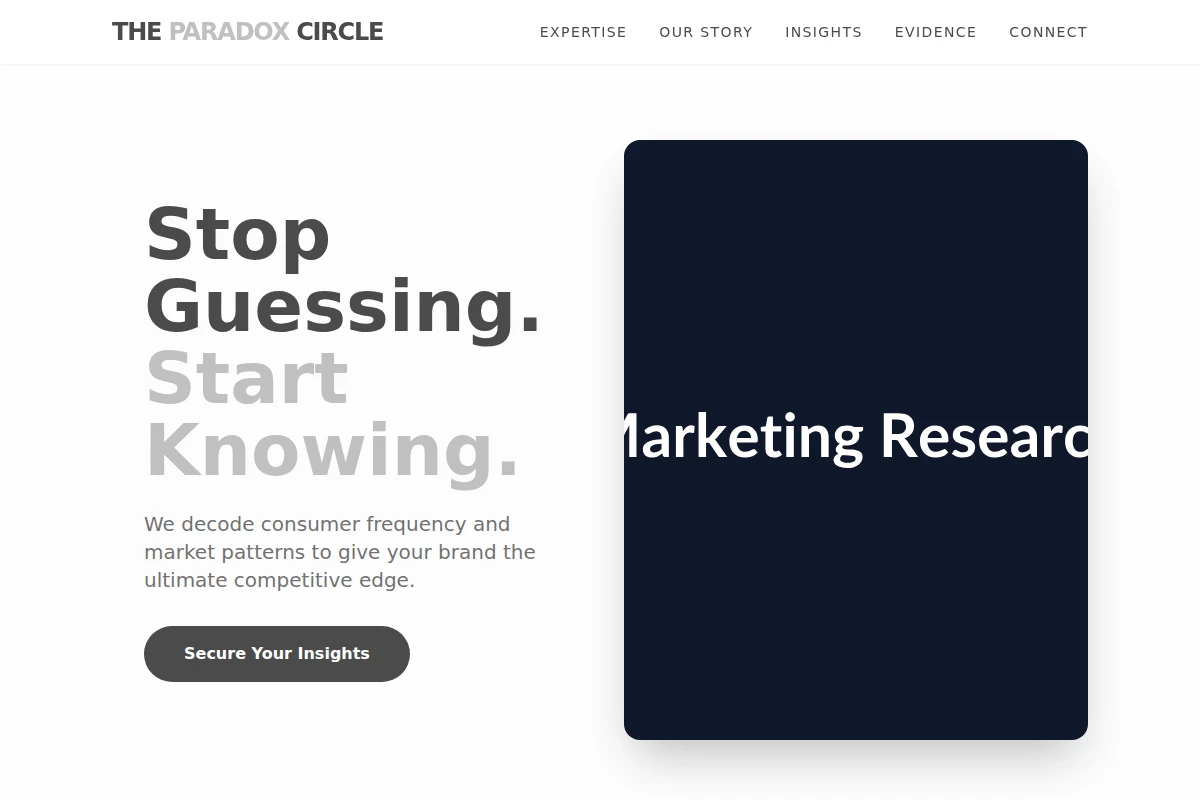 Frequency Marketing Research