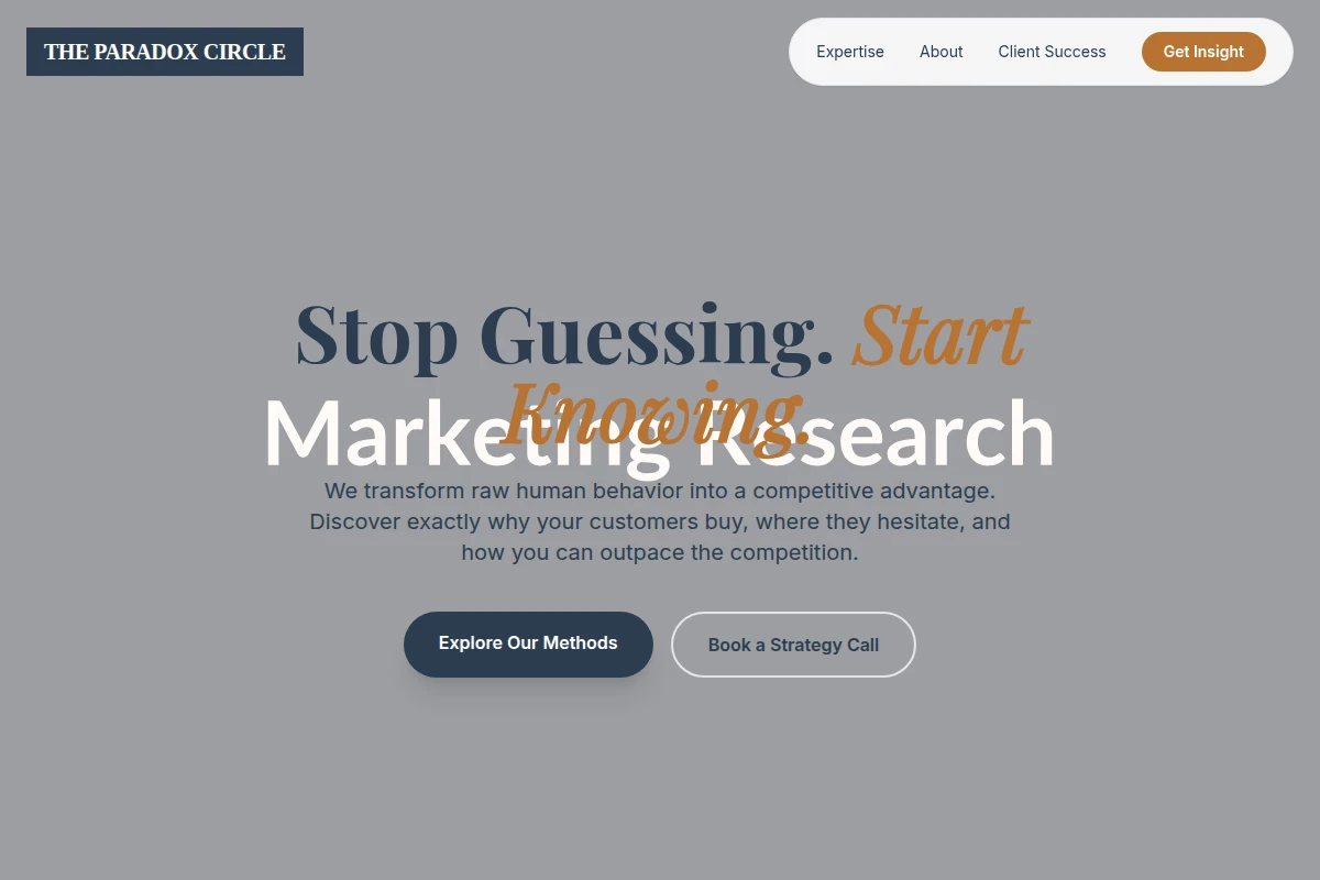 Manifesto Marketing Research