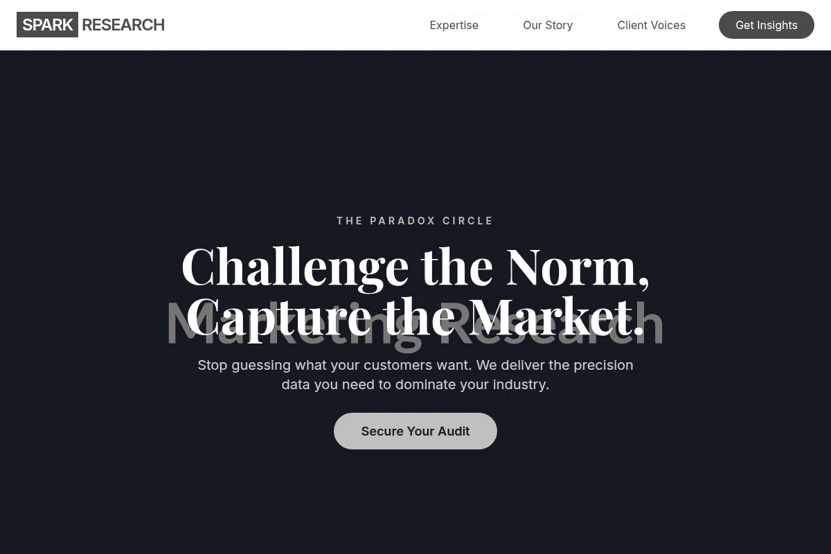 Spark Marketing Research