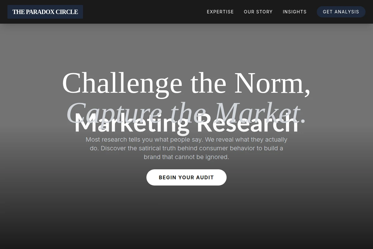 Satire Marketing Research