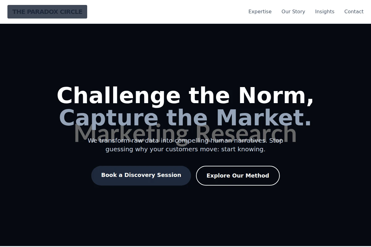 Narrative Marketing Research