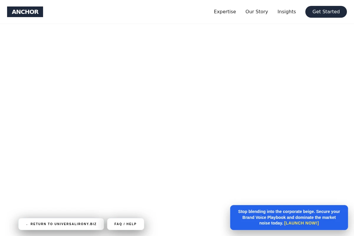 Anchor Marketing Research