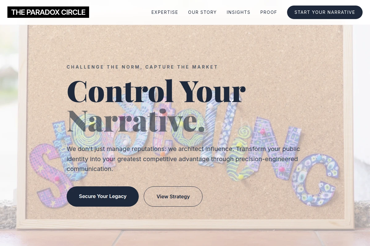 Narrative Public Relations